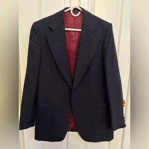 Dior navy blue dinner jacket size 40 Tall